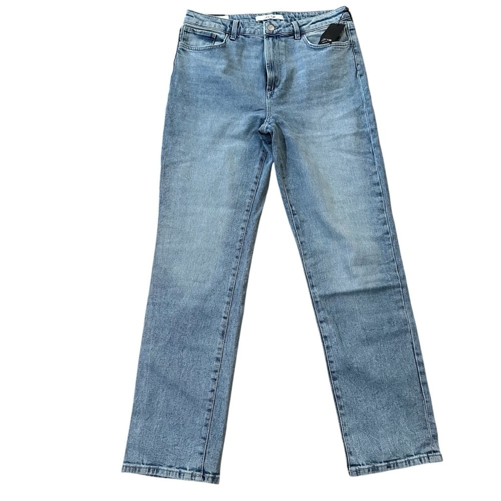 Joe’s Jeans Women’s High Rise Straight Faded Wash Denim Sz 33 NWT